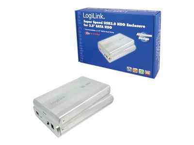 LogiLink Super Speed USB3 0 HDD Enclosure for 3 5 SATA HDD